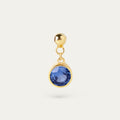Bertha December CZ Charm (18K Gold Vermeil)