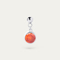 Bertha July CZ Charm (925 Sterling Silver)