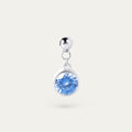 Bertha March CZ Charm (925 Sterling Silver)